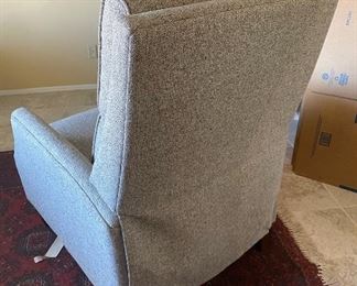 Modern Fabric Recliner	