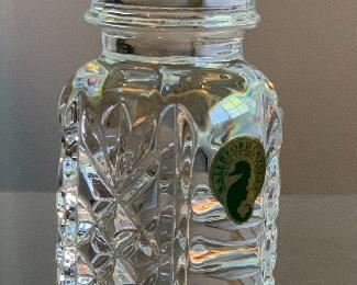 Waterford Crystal Baby Bottle NIB	6.25in H	