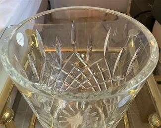 Waterford Crystal Lismore Ice Bucket	7.5in H x 7in Diameter	