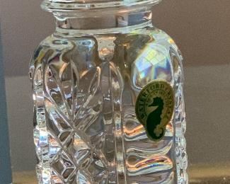 #2 Waterford Crystal Baby Bottle NIB	6.25in H	