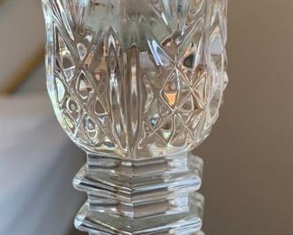 2pc Waterford Crystal 10in Bethany Candlesticks PAIR	10in H	
