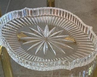 Waterford Crystal 8in Accent Dish Plate in Box	1x8x6in	
