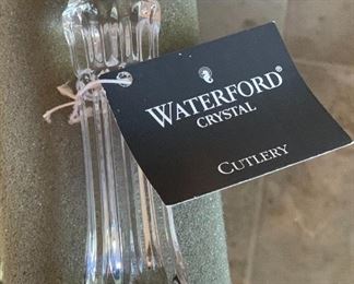 Waterford Crystal Offset Cake Server in Box	12in Long	