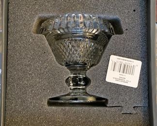 Waterford Crystal Heritage Collection Mini Turnover Bowl	3.75in H x 3.75in Diameter
