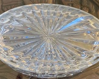 Waterford Crystal Limited Edition Overture Oval Bowl Etched 249/300	3.25x5x3in	HxWxD