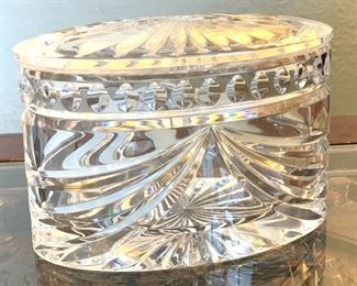 Waterford Crystal Limited Edition Overture Oval Bowl	3.25x5x3in	HxWxD