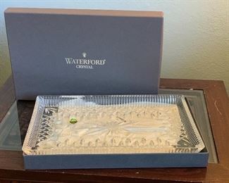 Waterford Crystal Lismore 11” Sandwich Tray	1x7x11in	