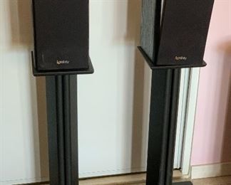 Infinity Primus P142 Speakers w/ Stands PAIR	10x6x6.5in	
