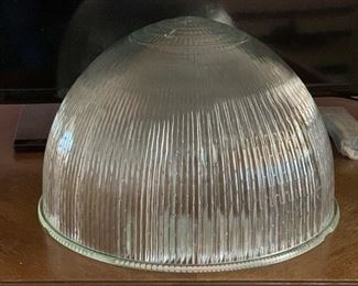 Vintage Westinghouse Holophane Street Lamp Globe Diffuser	8in D x 13.5in Diameter	