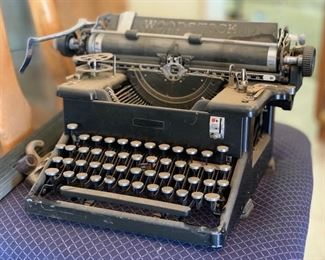 Antique Woodstock Typewriter	9x16x12.5in	HxWxD
