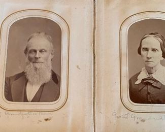 1800s Photo Album Portraits	5.75x4.75x3in	HxWxD