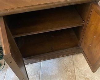 Vintage End table/Cabinet	24x26x26in	HxWxD