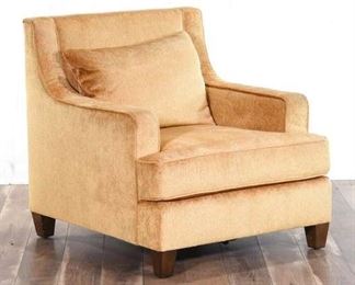 Contemporary Champagne Armchair