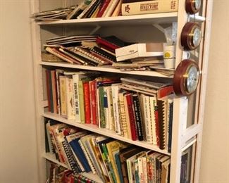 Cook books.  many Southern Living cookbooks