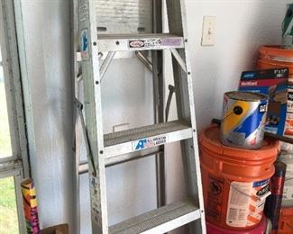 6' American made Aluminum ladder