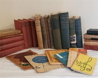 Vintage Antique Books