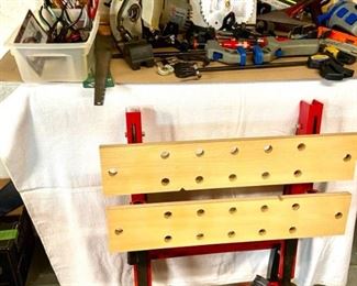 Saws, Clamps, Work Table and More