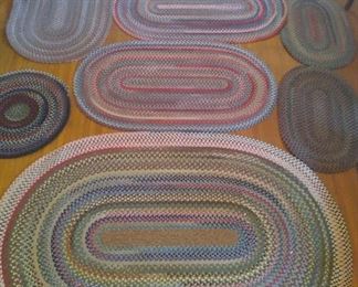 Braided Rugs Assorted Sizes