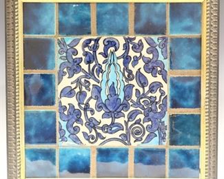 William de Morgan tiles