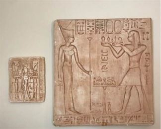 Carved Egyptian Hieroglyphs