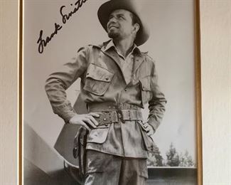 Autographed Picture Of Frank Sinatra 