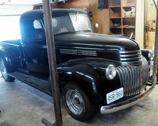 1947 Chevrolet Pickup Truck, Mileage Showing On Odometer 569990