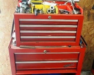 Waterloo 6-Drawer Rolling Tool Chest With Keys, 45" x 29" x 15"