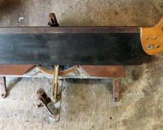 Vintage MF Miter Box And Miter Saw