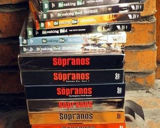Breaking Bad And Sopranos DVD Complete Collections