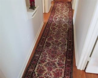 Nice long hall rug runner 