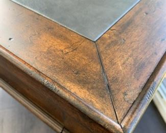 Klau XXX's & OOO's Wood Desk 52"L X 26"D X 32"H (Picture 5 of 5).  Sale Price $125