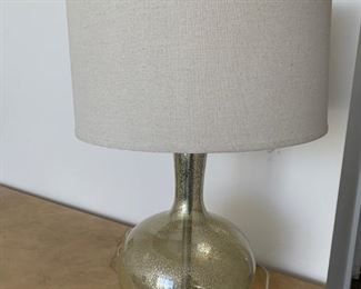 Gold Accent Lamp 24"H (Set of 2).  Sale Price $60