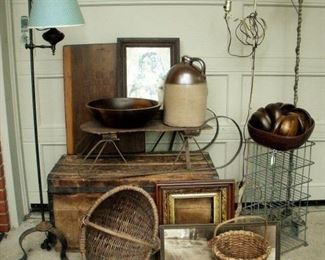 99% Antique & Primitive treasures at this sale....you will be amazed.
