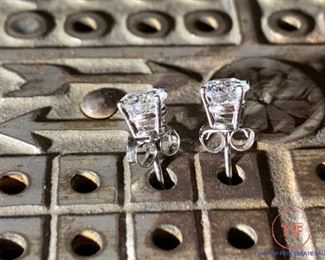 GOLD and DIAMOND Earrings