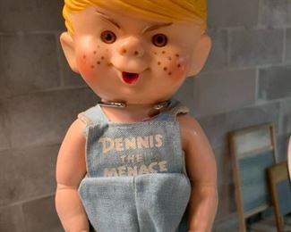 1950's Dennis the Menace Doll with Overalls