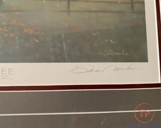 Signed Limited Edition "First Tee" by Gene Roncka