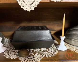 Antique Metal Bread Molds