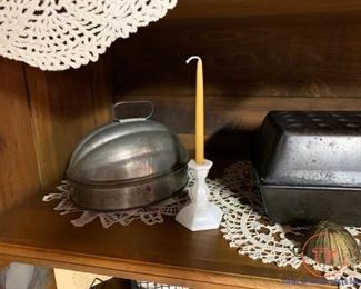 Antique Metal Bread Molds