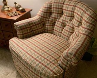 Custom Upholstered Sitting Chair