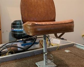 1983 15' Bass TrackerI Bass Boat with Mercury 25HP Outboard Motor and 18' Trailer