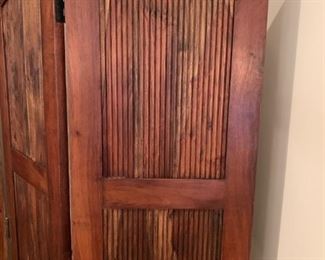 Vintage Wood Room Divider / Screen