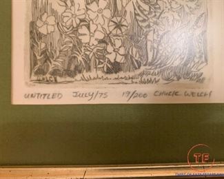 1975 Limited Edition Print by Chuck Welch