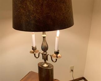 FREDERICK COOPER Vintage Brass Table Lamp