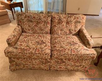 Custom Upholstered Love Seat