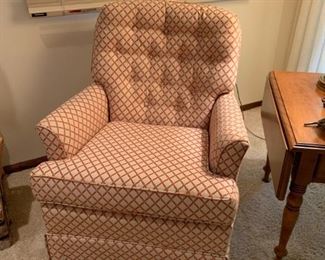 Custom Upholstered Sitting Chair