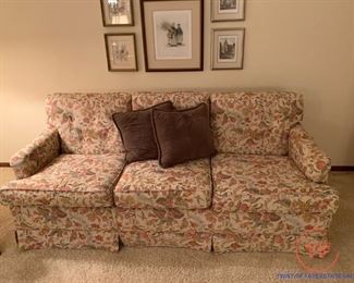 Custom Upholstered Couch