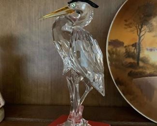 SWAROVSKI Crystal Stork Figurine
