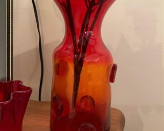 Signed BLENKO Vase