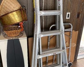 Werner MT 22 extension telescoping multi position 22 ft ladder , easily coverts into several positions and heights  $145