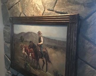 LARGE WESTERN ARTWORKS